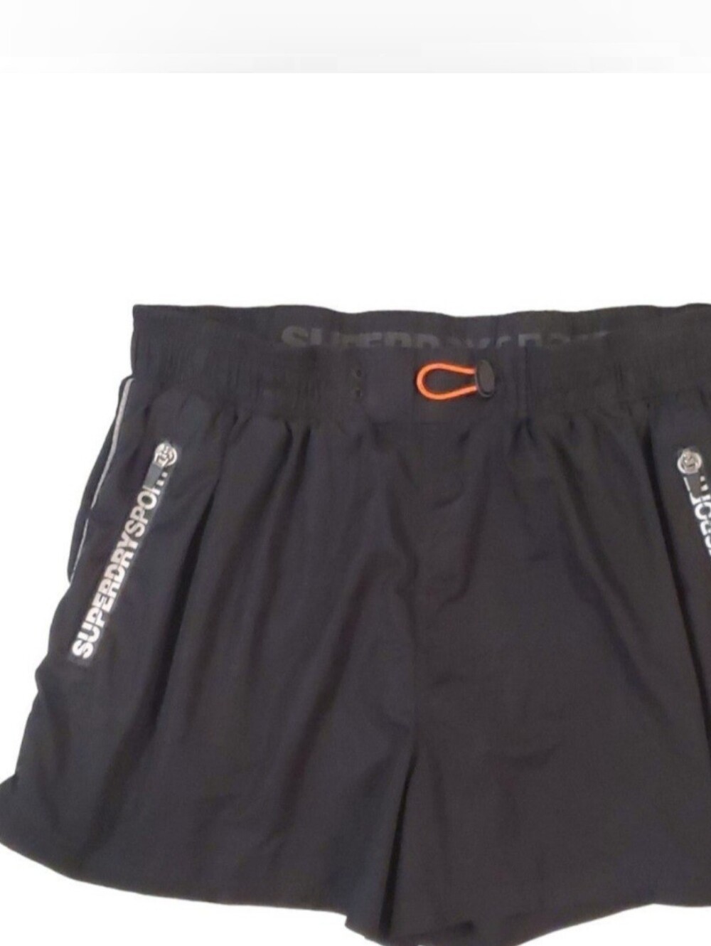 Superdry Sport Men's Black Lined Training Shorts Size 2XL